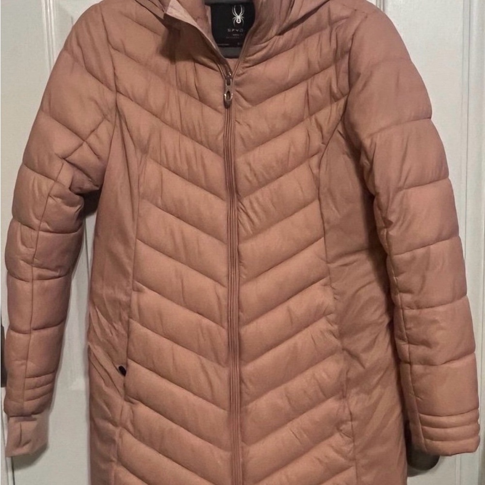Spyder Women's Puffer Jacket - Tan